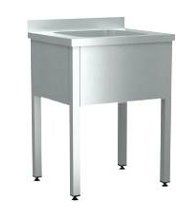 Ванна моечная EKSI ВМП Ш 1 (L=600, S=600, H=850, G=250)