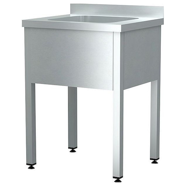 Ванна моечная Cryspi ВМП Ш 2 (L=1000, S=600, H=850-870, G=250)