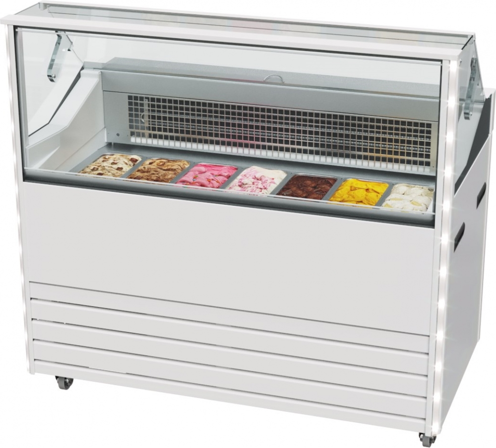 Витрина для мороженого CARBOMA IC72 SL 1,3-1 (9003)