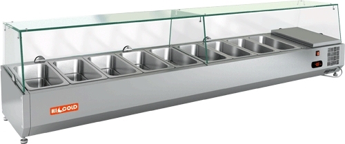 Витрина холодильная HiCold VRTU 1425