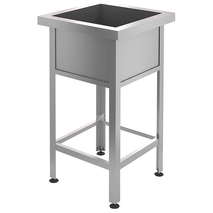 Ванна моечная Cryspi ВММ Э (L=500, S=500, H=700)