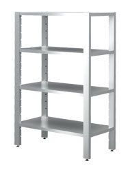 Стеллаж кухонный Cryspi СК Э (L=1200, S=500, H=1800, 4)