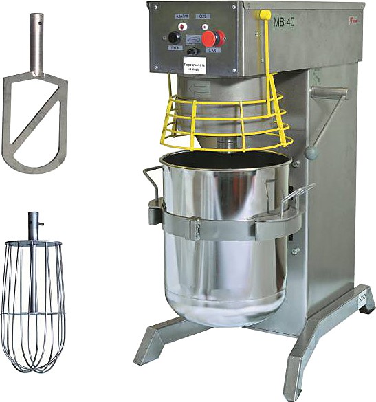 Миксер планетарный Пермьторгмаш МВ-40
