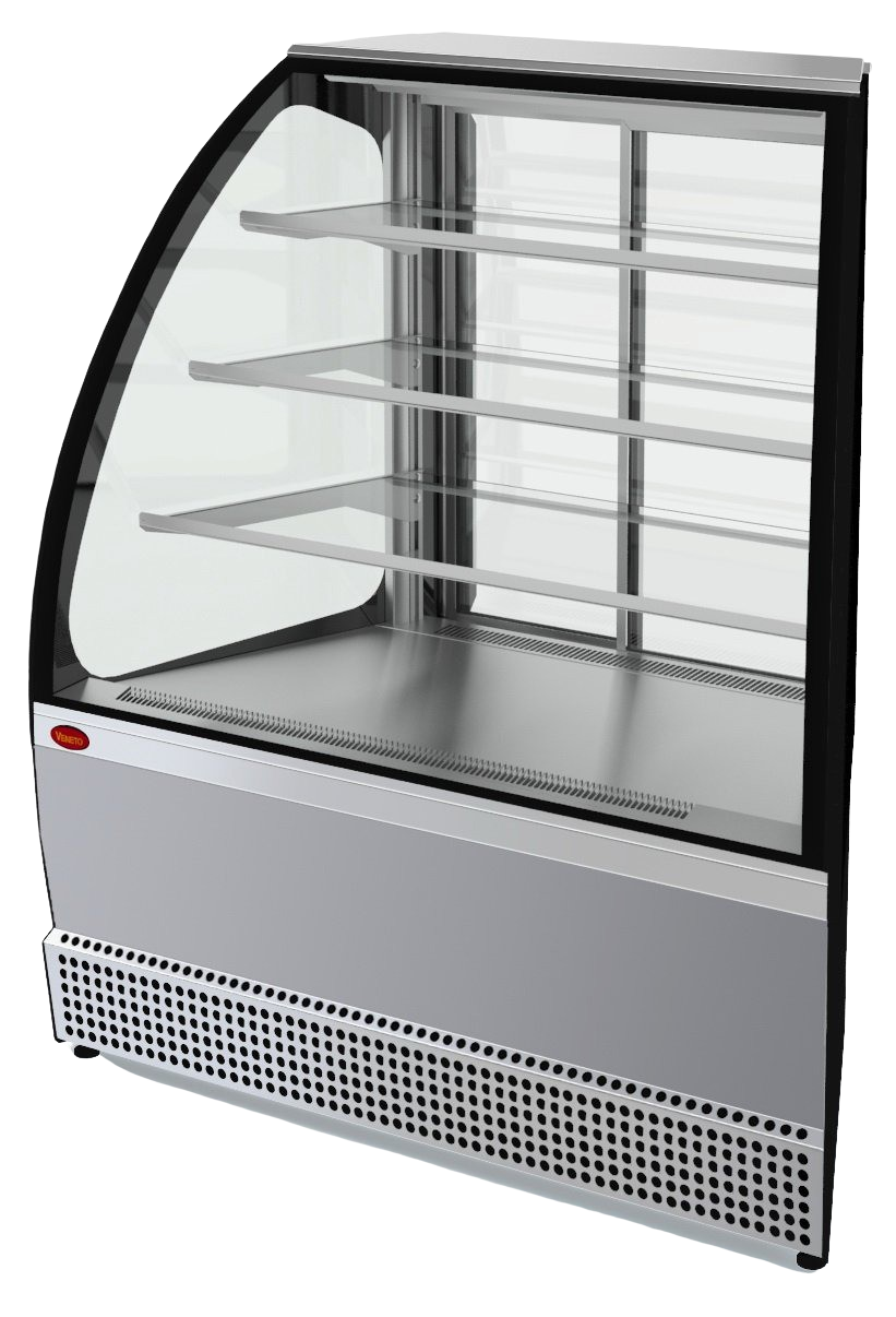 Витрина холодильная МАРИХОЛОДМАШ Veneto VS-UN нерж. (угол наружный), раздвижная дверь
