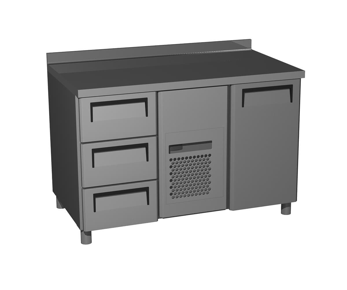 Стол расстоечный Carboma T70 M2-1 EN-HHC (5) 0430-2 с бортом, 2 двери