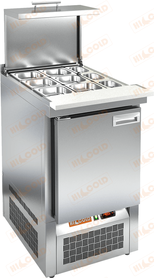 Стол для салатов HiCold SLE3-1GN полипропилен