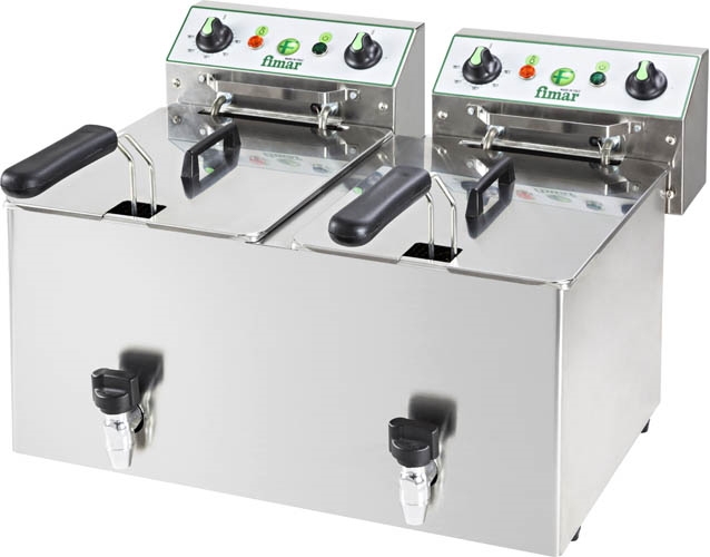 Фритюрница FIMAR FR/8+8 