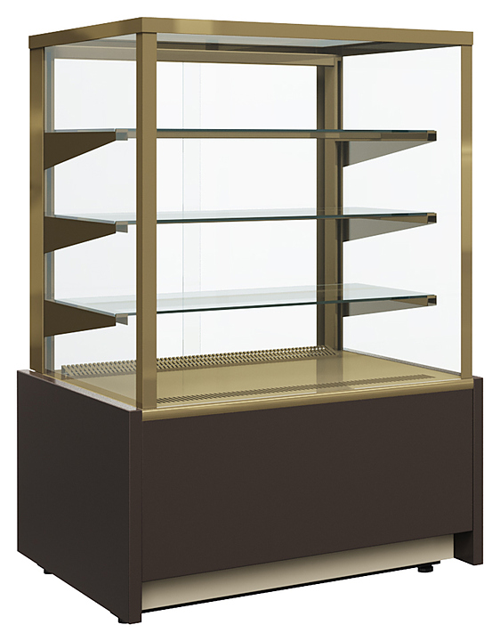 Витрина нейтральная CARBOMA KC70 N 0,6-1 LIGHT 0102-0109 (0,6 Cube)