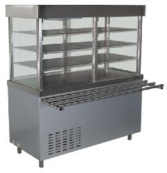 Прилавок-витрина охлаждаемый закрытый РАДА Школьник ПВ-11/7