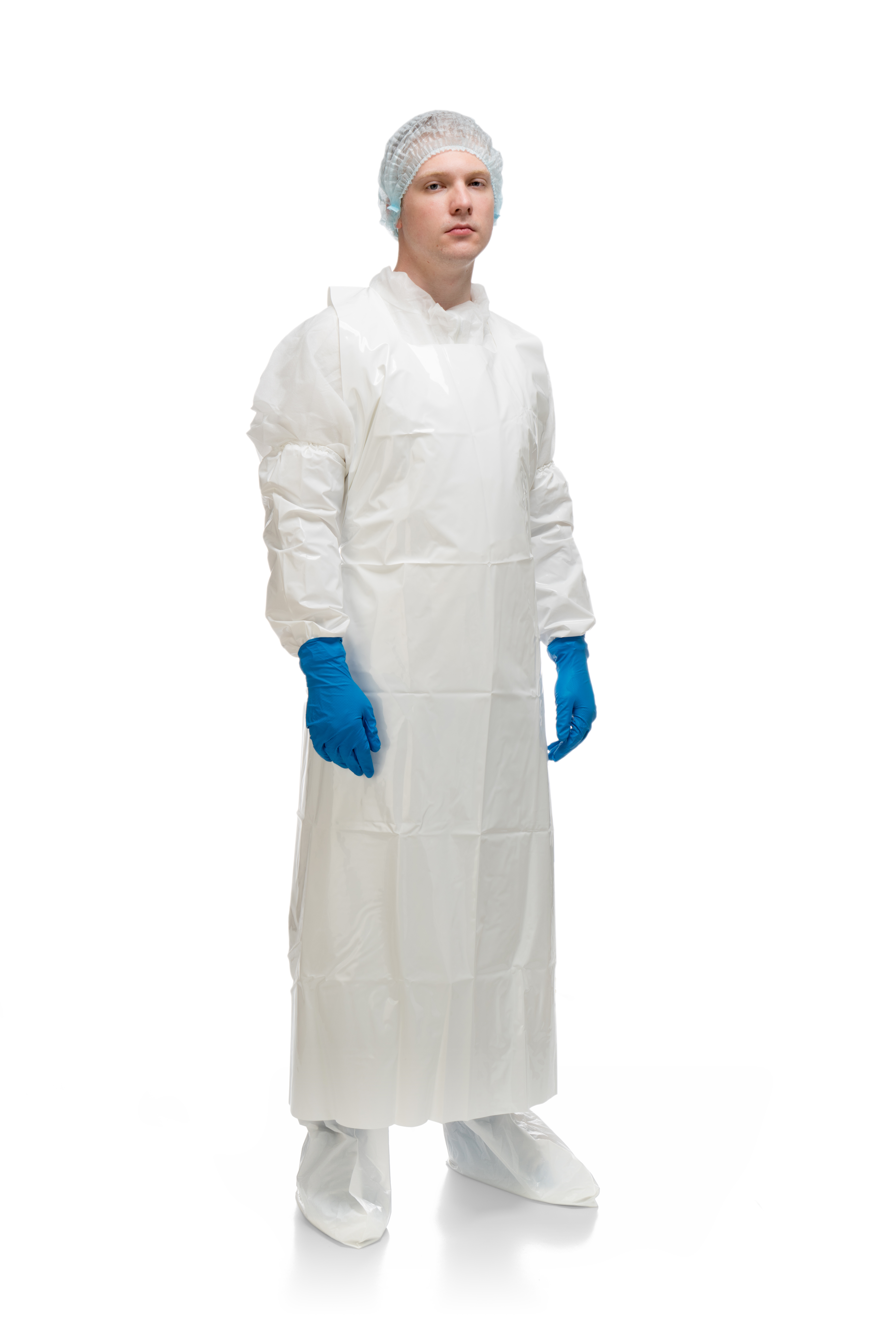 Фартук HACCPER Uretex 1500х830 мм, 150 мкм, белый, 1 шт/упак