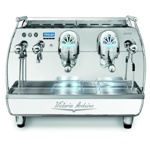 Кофемашина-автомат VICTORIA ARDUINO ADONIS 2G Vic. red+high groups