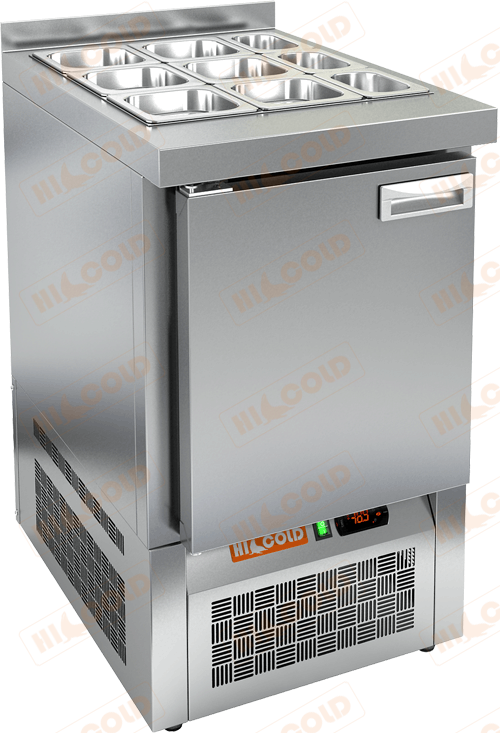 Стол для салатов HiCold SLE3-1GN без крышки