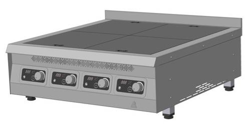 Плита индукционная ITERMA пки-4пр-840/850/250