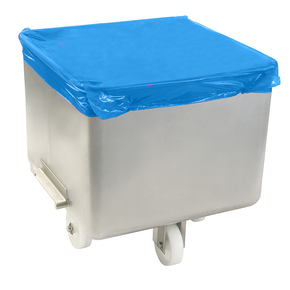 Покрытие HACCPER Keepsa для тележки-чана на втулке 640x640 мм, 15 мкм, 500 шт/рул, 1000 шт/кор