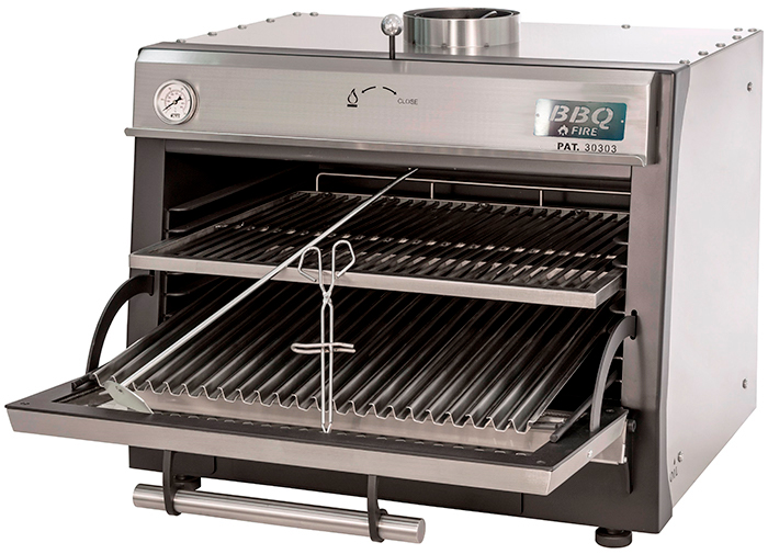 Гриль-печь BBQFIRE BR-90 INOX