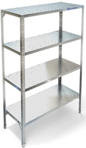 Стеллаж кухонный перф. Kayman СК-451/0403