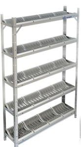 Стеллаж для сушки тарелок Kayman СКТ-251/0903