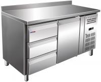 Стол холодильный COOLEQ GN2230TN бортик 3 ящика+1 дверь