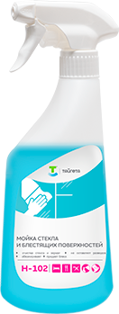 Н-102 (Триггер 650 мл) Средство для мытья стекол и блестящих поверхностей