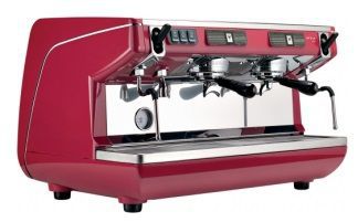 Кофемашина NUOVA SIMONELLI APPIA LIFE 2GR S/ красный+экономайзер+высокая группа