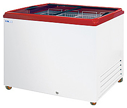 Ларь морозильный ITALFROST СF 300 F 4 корзины, серый