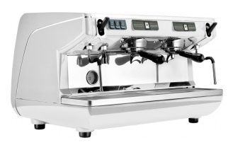 Кофемашина NUOVA SIMONELLI APPIA LIFE 2GR S/ белый+экономайзер+высокая группа 1ф