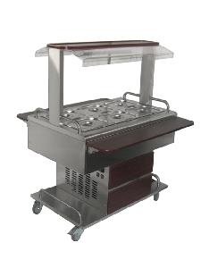 Прилавок-витрина охлаждаемый передвижной РАДА ПВОП-11/7Н