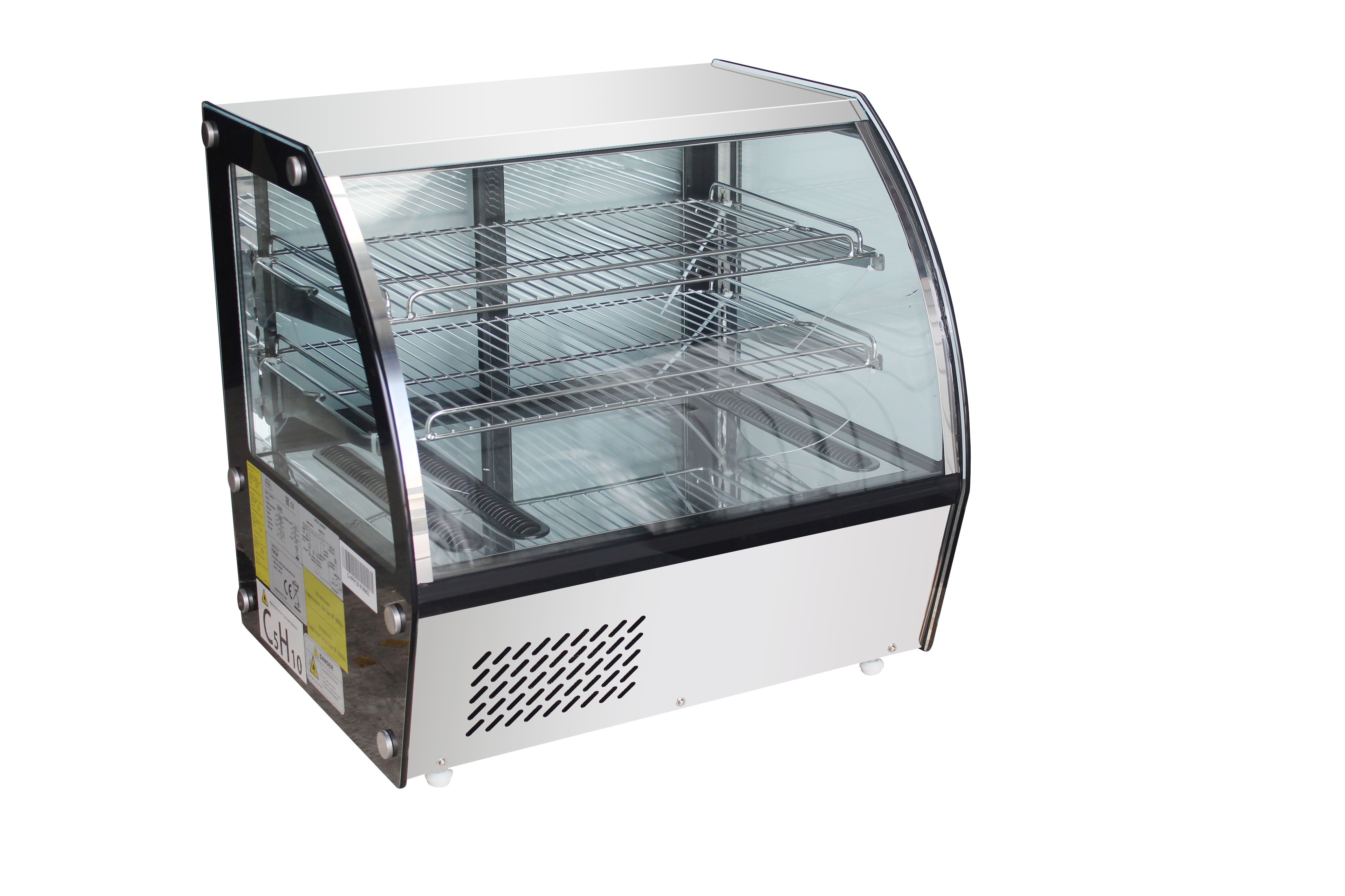 Витрина GASTRORAG HTR100
настольная, охлаждаемая, 0...+12оС, 100 л, выпуклое переднее стекло, раздви