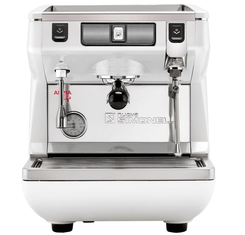 Кофемашина NUOVA SIMONELLI APPIA LIFE 1GR S/ белый+высокая группа 1ф