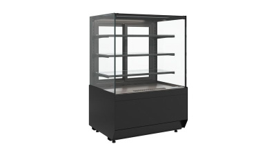 Витрина нейтральная Carboma KC70 N 1,3-1 LIGHT (версия 2.0) (9005)