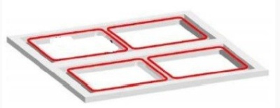 Матрица TURBOVAC TPS XL MAP под лоток 164X132