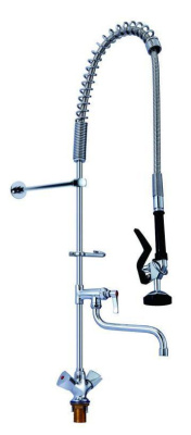 Устройство душирующее AIRHOT PR-350 MT в комплекте со смесителем и краном