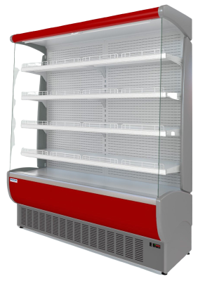 Горка холодильная Марихолодмаш Флоренция ВХСп-1,6 (красная)