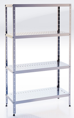 Стеллаж кухонный Cryspi СК Э (L=1200, S=400, H=1800, 4П)