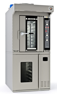 Печь ротационная BASSANINA FR MINI E46.10 с расстойкой FR MINI E46.PRL пароувл.