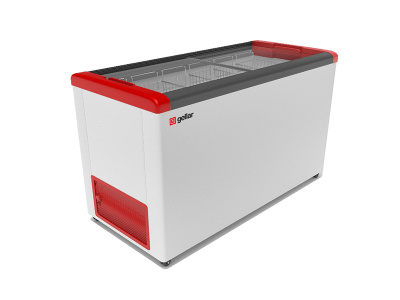 Морозильник горизонтальный FROSTOR FG 500 С красный