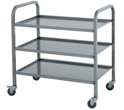 Тележка сервировочная АТЕСИ ТС-Л-3-800.500.850-02 (ТС-3)