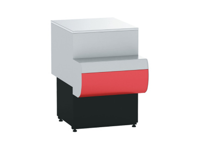 Прилавок кассовый Cryspi OCTAVA КНП 620 ББ (RAL 3002)