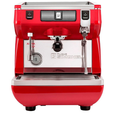 Кофемашина NUOVA SIMONELLI APPIA LIFE 1GR S/ красный+высокая группа 1ф
