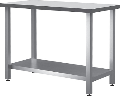 Стол производственный Cryspi СРЦН Э (L=1150, S=700, H=850-870, СП)