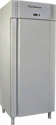 Шкаф холодильный Carboma RF700 INOX (комбинированный)