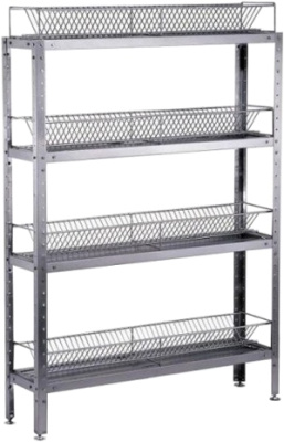 Стеллаж кухонный ТЕХНОЛОГИИ ЮГА ПКТ-4-Н-ЮТ