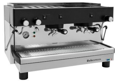 Кофемашина полуавтомат ROBUSTEZZA STH2M/ черная+высокая группа 1ф