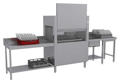 Машина посудомоечная конвейерная ELETTROBAR NIAGARA 411.1 (T101EBDWY)