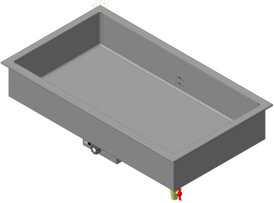 Мармит для вторых блюд ITERMA DROP-IN мэ-2с-1355 