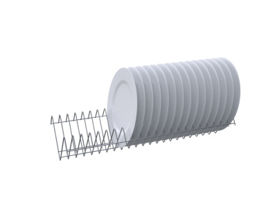 Комплект полки для тарелок АТЕСИ для ШЗДП-4-1200-02