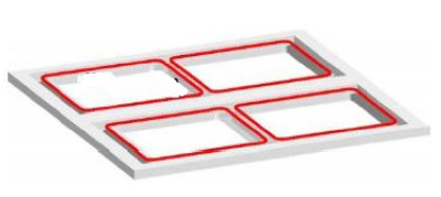 Матрица TURBOVAC TPS XL MAP под лоток 142х92 рп