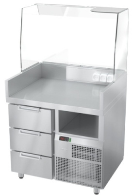 Станция для бургеров и хот-догов АТЕСИ БХС -900.700-02 БАВАРИЯ плюс