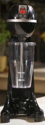 Миксер для молочных коктейлей JOHNY AK/2-2TA TIMER ECO черный